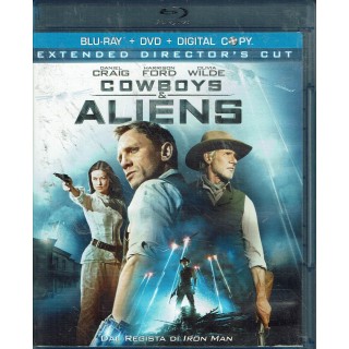 BLU-RAY Cowboys and aliens extended director's cut ITA usato ed. Paramount B57