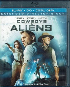 BLU-RAY Cowboys and aliens extended director's cut ITA usato ed. Paramount B52