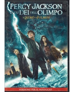 DVD Percy Jackson ladro fulmini noleggio ITA usato ed. 20th Century Fox B52