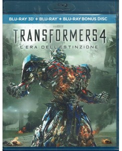 BLU-RAY Transformers 4 l'era dell'estinzione ITA usato ed. Paramount B52