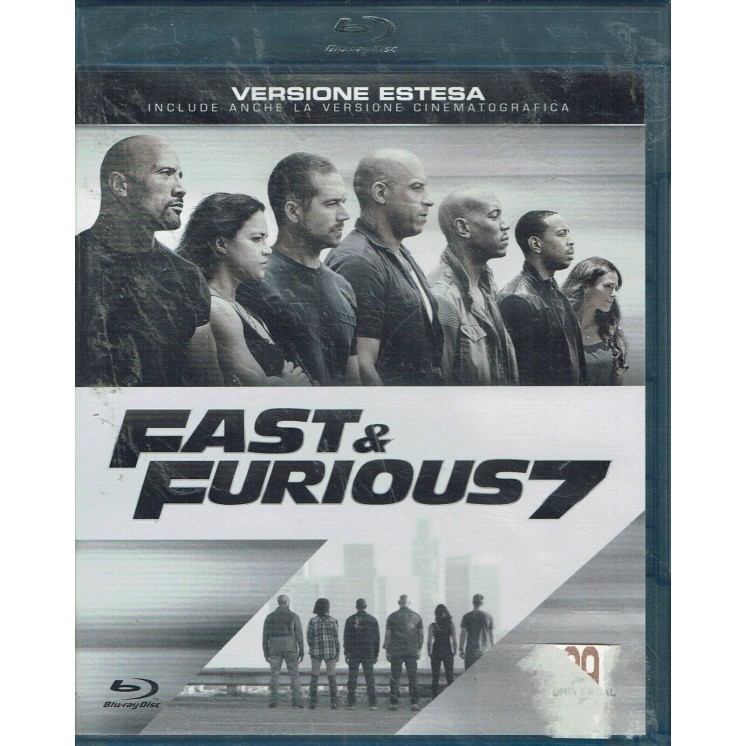 BLU-RAY Fast and Furious 7 ITA nuovo ed. Universal B27