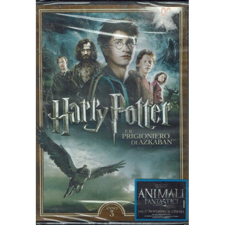 DVD Harry Potter e il prigioniero di Azkabar ITA nuovo ed. Warner Bros B52