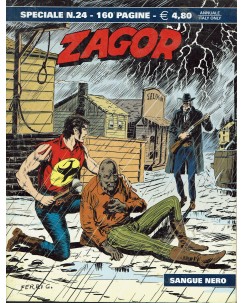 Zagor Speciale n.24 sangue nero di Chiarolla ed. Bonelli  