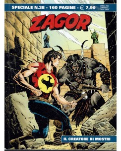 Zagor Speciale n.38 il creatore dei mostri di Chiarolla ed. Bonelli  