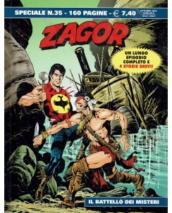 Zagor Speciale n.35 il battello dei misteri di Chiarolla ed. Bonelli  