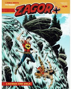 Zagor +  4 l'acqua che urla di Barison ed. Bonelli