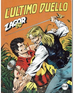 Zagor n.730 l'ultimo duello di Esposito Bros ed. Bonelli