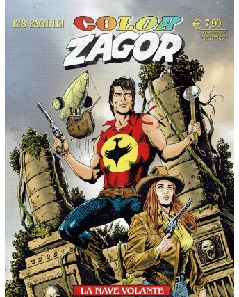 Color Zagor n.16 la nave volante di Nolitta ed. Bonelli