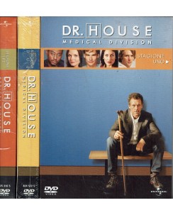 DVD Dr. House medical division 1/3 serie completa ITA usato ed. Universal B53