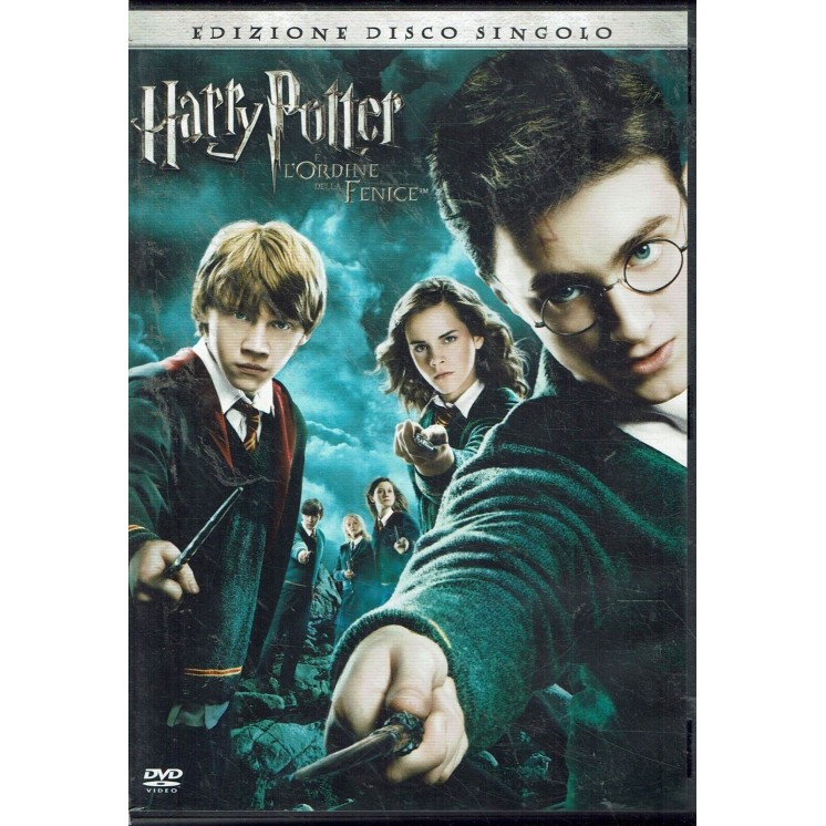 DVD Harry Potter e l'ordine della fenice ITA usato ed. Warner Bros B54