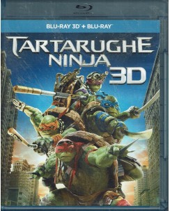 BLU-RAY Tartarughe ninja 3D ITA usato ed. Warner Bros B54