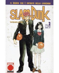 Slam Dunk n. 2 di Takehiko Inoue I edizione ed. Panini Comics