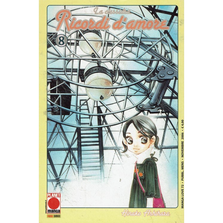Ricordi d'amore n. 8 di Hinako Ashihara ed. Panini Comics