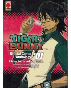 Tiger e Bunny official comic anthology n. 1 di Sakakibara ed. Panini Comics