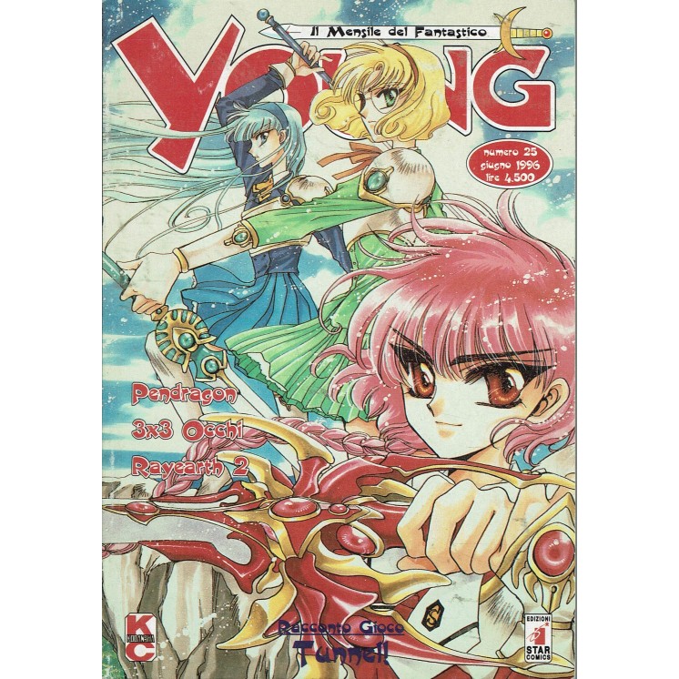 Young 25 Pendragon 3x3 occhi Rayearth 2 ed. Star Comics