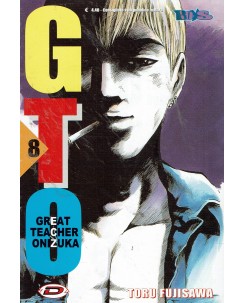 GTO Great Teacher Onizuka n.  8 di Toru Fujisawa ed. Dynamic