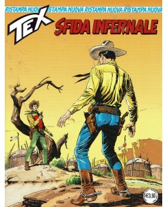 Tex nuova ristampa 425 sfida infernale con POSTERINO di Villa ed. Bonelli