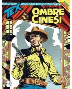 Tex nuova ristampa 437 ombre cinesi con POSTERINO di Villa ed. Bonelli