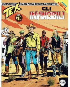 Tex nuova ristampa 438 gli invincibili con POSTERINO di Villa ed. Bonelli