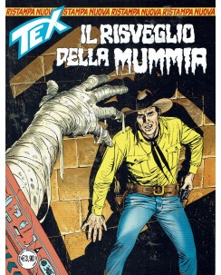 Tex nuova ristampa 454 risveglio della mummia con POSTERINO di Villa ed. Bonelli