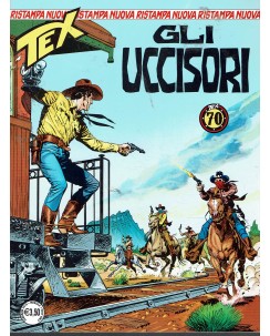 Tex nuova ristampa 430 gli uccisori con POSTERINO di Villa ed. Bonelli