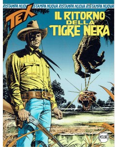 Tex nuova ristampa 443 ritorno tigre nera con POSTERINO di Villa ed. Bonelli