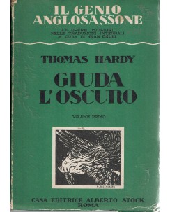 Thomas Hardy : guida l'oscuro I EDIZIONE ed. Alberto Stock A82