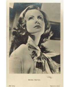 Cartolina Greta Garbo originale anni '50 '60 Gd54