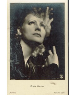 Cartolina Greta Garbo originale anni '50 '60 Gd53