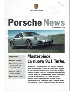 Porsche News : masterpiece nuova 911 turbo I edizione ed. Porsche A65