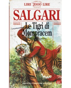 Libri Newton 10 E. Salgari : tigri Mompracem ed. Biblioteca Economica Newton A62