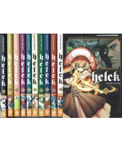 Helck serie COMPLETA 1/11 di Nanaki Nanao ed. Goen SC09