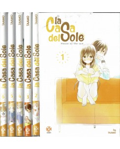 La casa del sole serie COMPLETA 1/6 di Taamo ed. Goen SC09