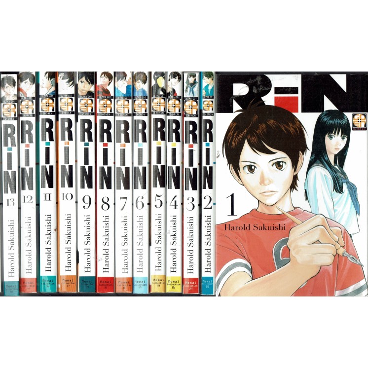 Rin serie COMPLETA 1/14 di Harold Sakuishi ed. Goen SC08
