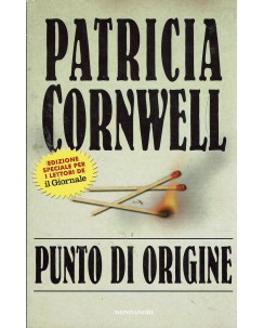 Patricia Cornwell : punto di origine edizione speciale ed. Mondadori A61