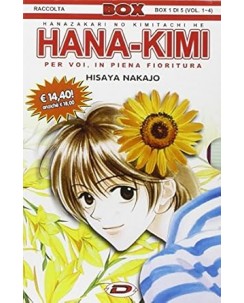 Hana-Kimi serie COMPLETA 1/4 nel cofanetto di Nakajo NUOVO ed. Dynamic SC09