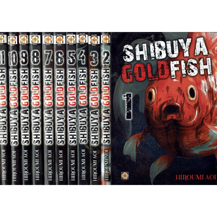 Shibuya gold fish serie COMPLETA 1/11 di Aoi ed. Goen SC09