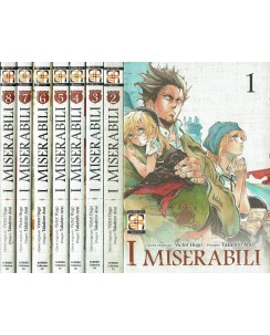 I miserabili serie COMPLETA 1/8 di T. Arai ed. Goen SC08