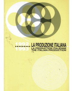 La produzione italiana 1992-1993 ed. Anica A70