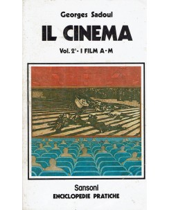 Georges Sadoul : il cinema vol. 2 ed. Sansoni Enciclopedie Pratiche A60