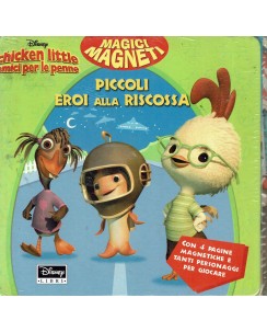 Magici magneti chicken little amici per le penne NUOVO ed. Disney Libri A76