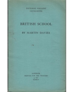 M. Davies : british school in INGLESE ed. National Gallery A57