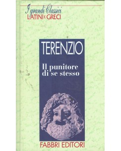 I grandi classici latini e greci Terenzio : punitore di se stesso ed. Fabbri A90