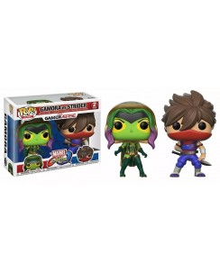 Funko Pop 2 pack : Marvel vs Capcom Gamora vs Strider NUOVO ed. Pop Games Gd20