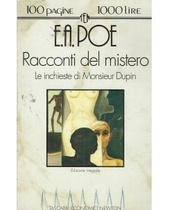 E. A. Poe : racconti del mistero ed. Tascabili Economici Newton A45