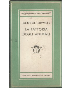 G. Orwell : la fattoria degli animali ed. Mondadori A38