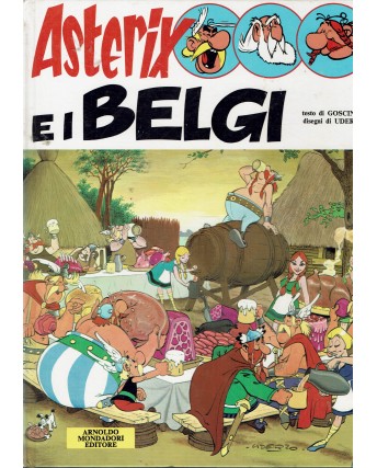 Asterix e i belgi di Uderzo ed. Mondadori FU51