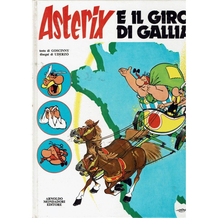 Asterix e il giro di Gallia di Uderzo ed. Mondadori FU51
