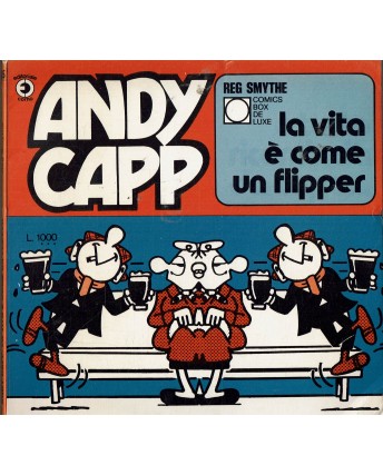 Comics Box Deluxe 25 Andy Capp la vità è come flipper di Smythe ed. Corno BO09