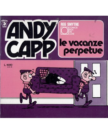 Comics Box Deluxe 18 Andy Capp le vacanze perpetue di Smythe ed. Corno BO09